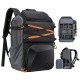 K&F Concept 25L Camera Backpack Star Wander03 (Black)-  KF13.180